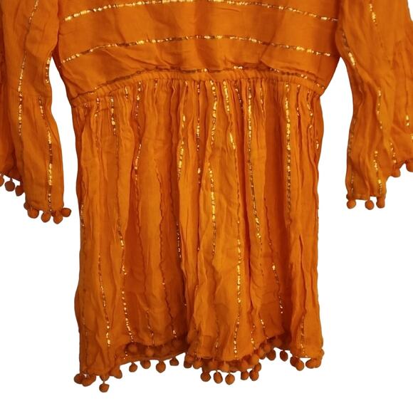 GB Girls Orange Dress or Swim Coverup, NWT - Picture 3 of 7